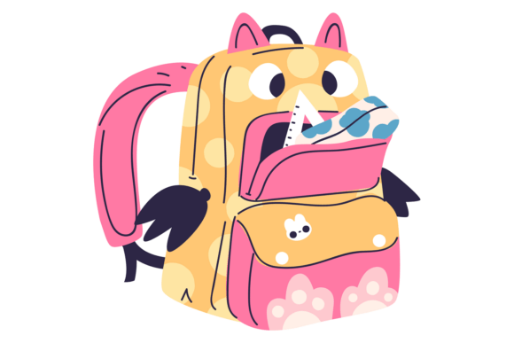 Childish Backpack: Graphics and Illustrations Review