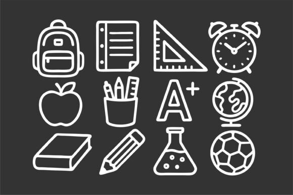 Educational School Graphics & Icons Review