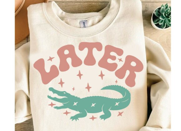 Later Gator Graphics for T-Shirt Designs
