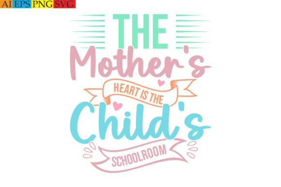 Mother’s Heart: Vintage Graphics for T-Shirt Designs