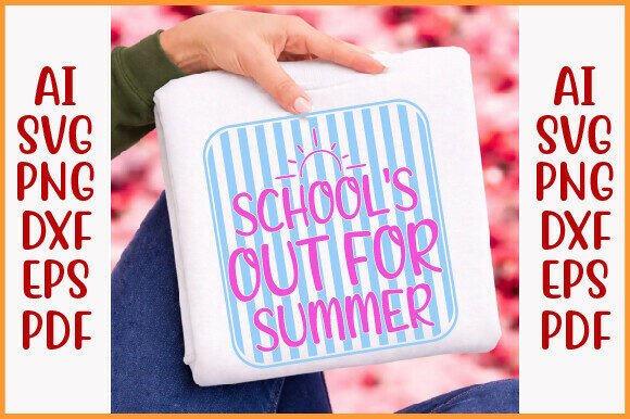 Reviewing School s out Summer PNG for Embroidery