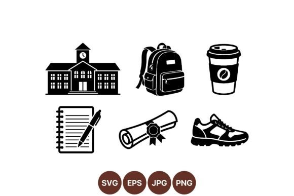 Reviewing the Academic School Icons Vector Set for Embroidery