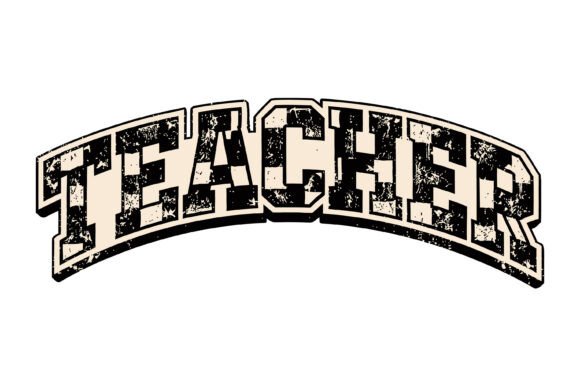 Teacher Varsity Graphics for T-Shirt Designs